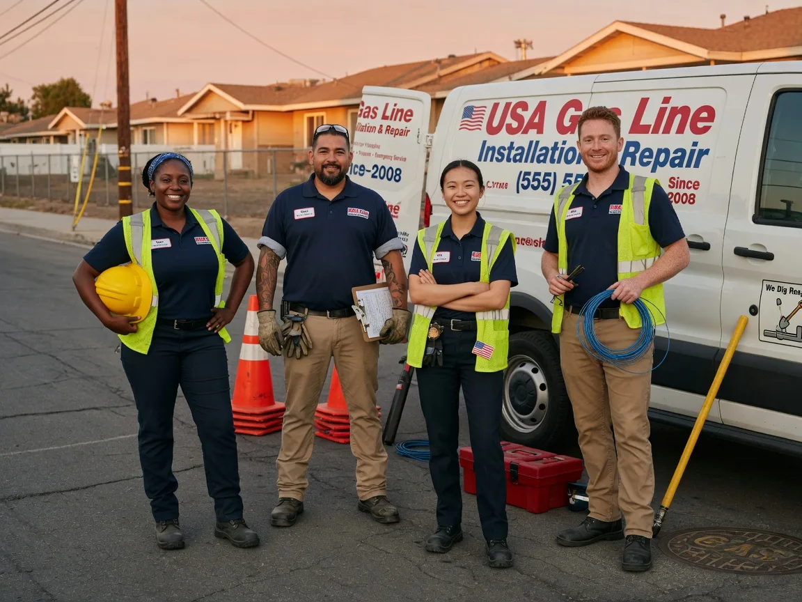 Gas Line Installation company in Orchard, IA